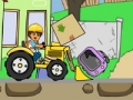 Диего на тракторе — чистка окружающей среды